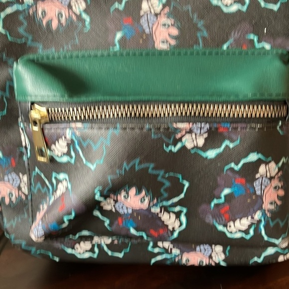 My Hero Academia: Deka Izuku Midorriya Chibi~ All over print- Mini backpack - Picture 2 of 12